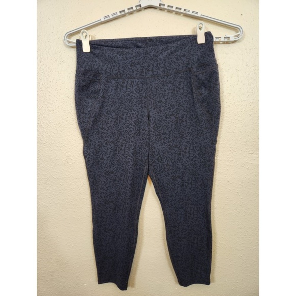 LIVI Active Cropped Leggings High Waist Athletic Leopard‎ Print Plus Size 22/24